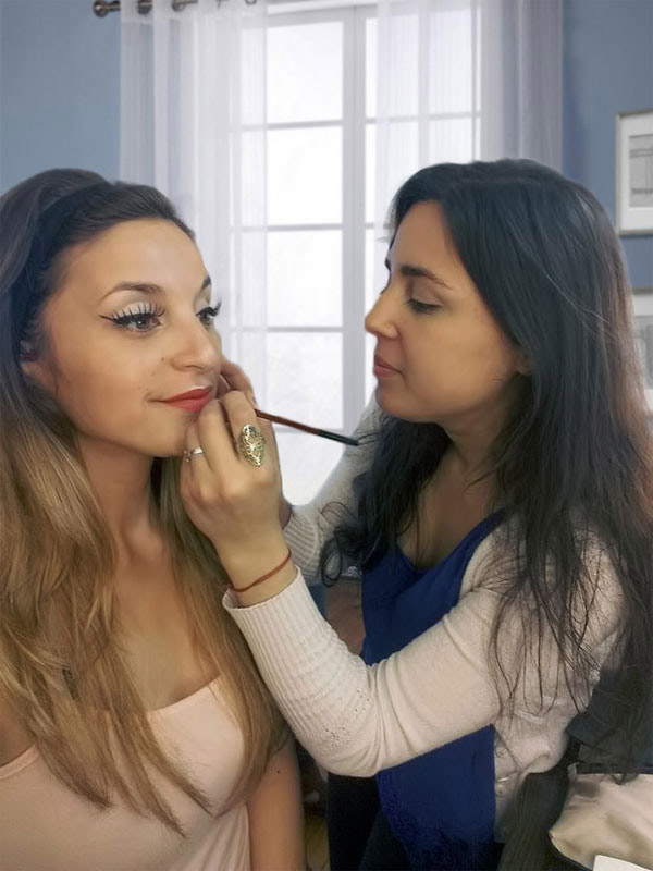 maquilladora profesional a domicilio